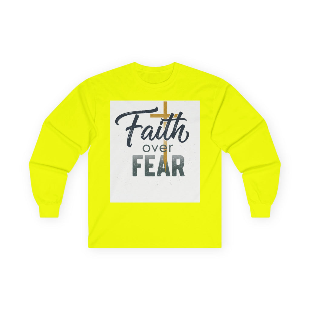 Faith Over Fear Long Sleeve Tee