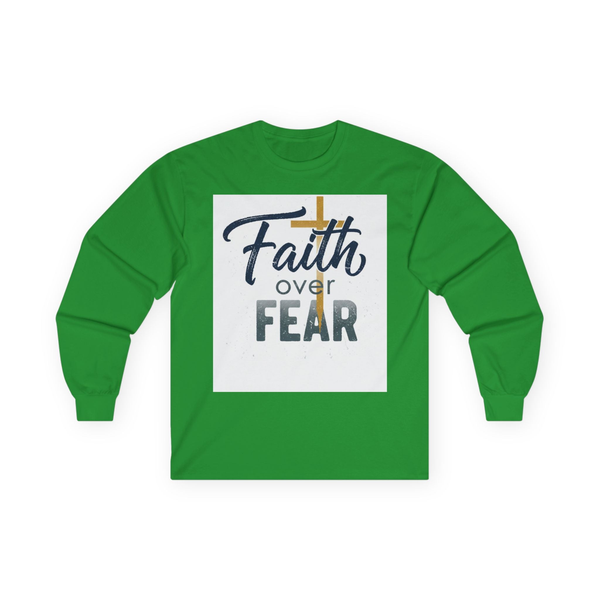 Faith Over Fear Long Sleeve Tee