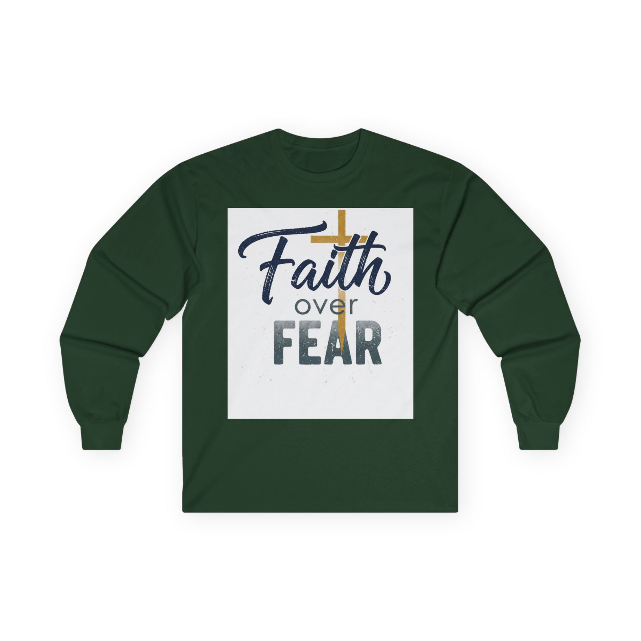 Faith Over Fear Long Sleeve Tee