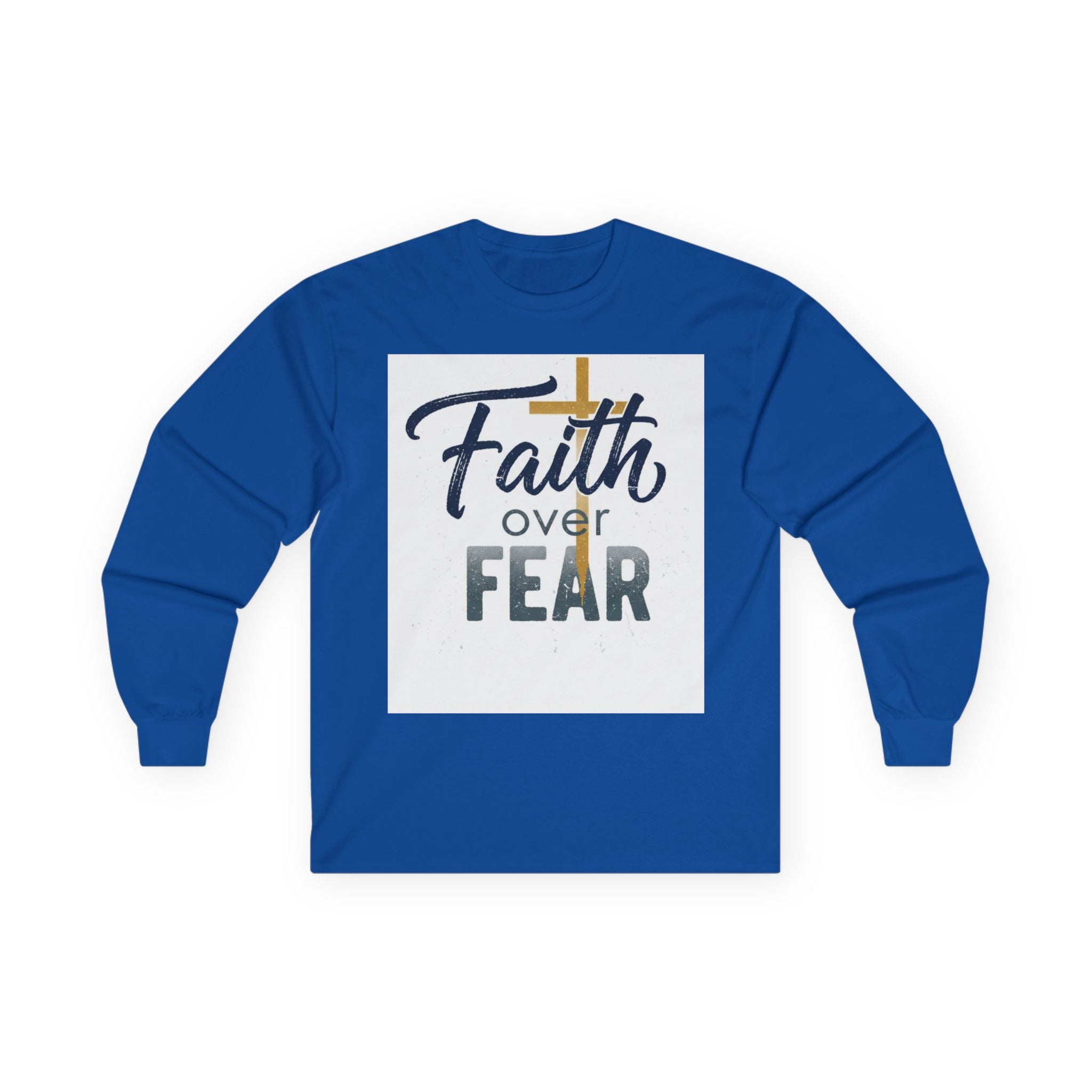 Faith Over Fear Long Sleeve Tee