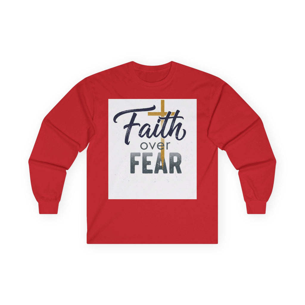 Faith Over Fear Long Sleeve Tee