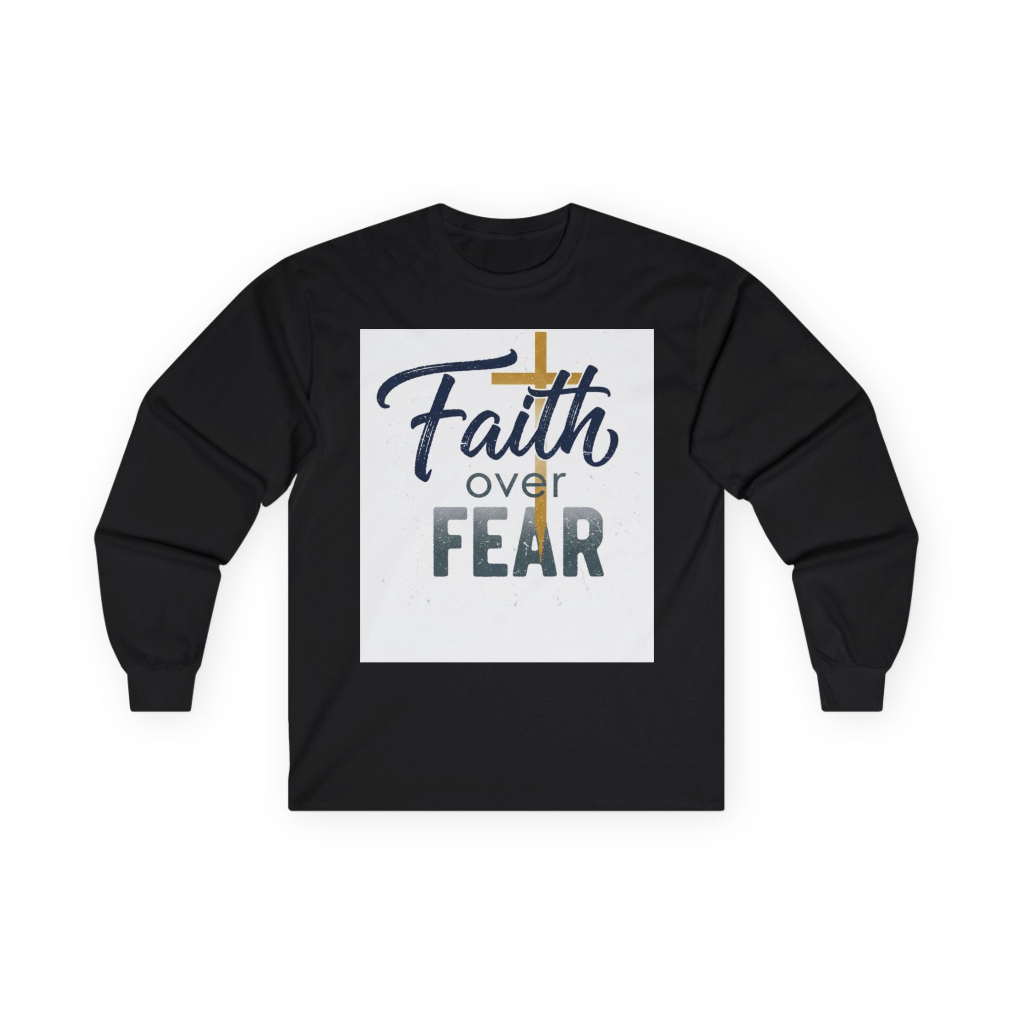 Faith Over Fear Long Sleeve Tee