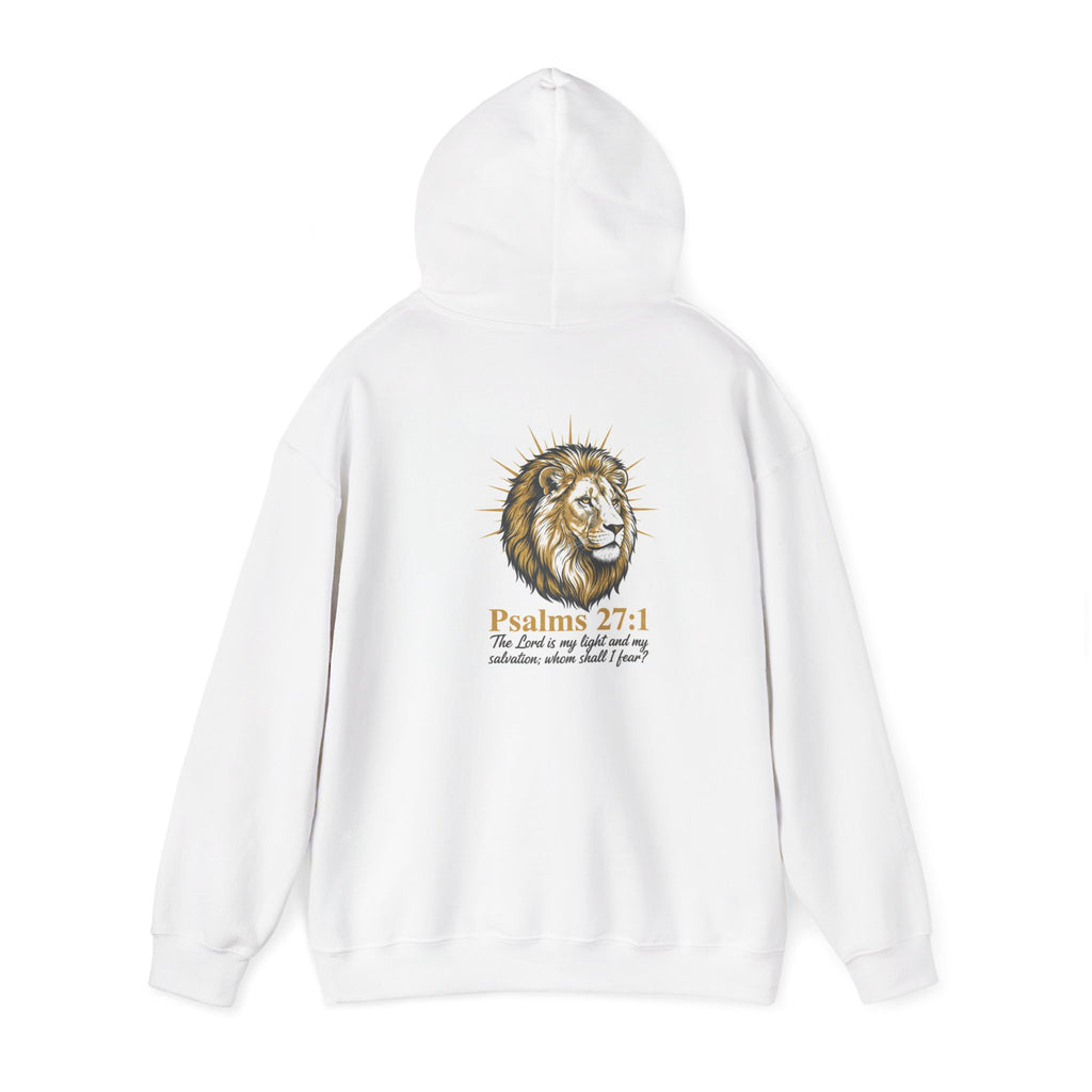 Lion Portrait Hoodie — Majestic Realistic Lion Graphic Sweatshirt