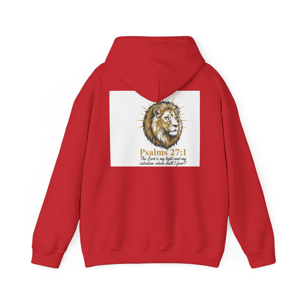 Lion Portrait Hoodie — Majestic Realistic Lion Graphic Sweatshirt