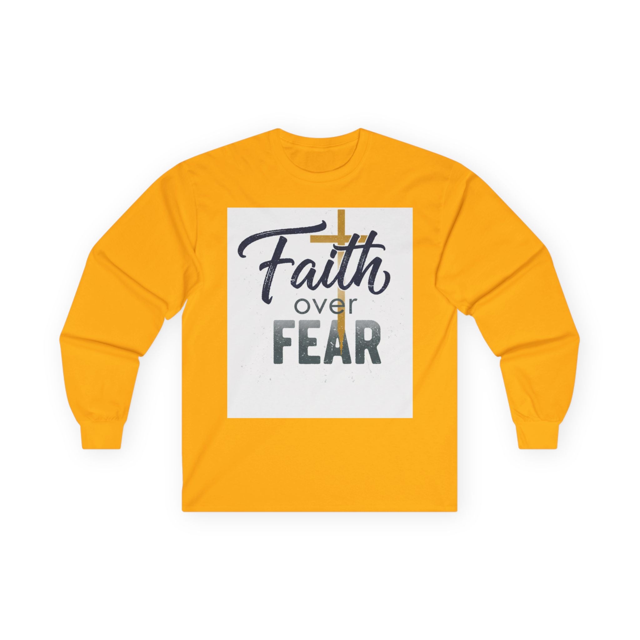 Faith Over Fear Long Sleeve Tee