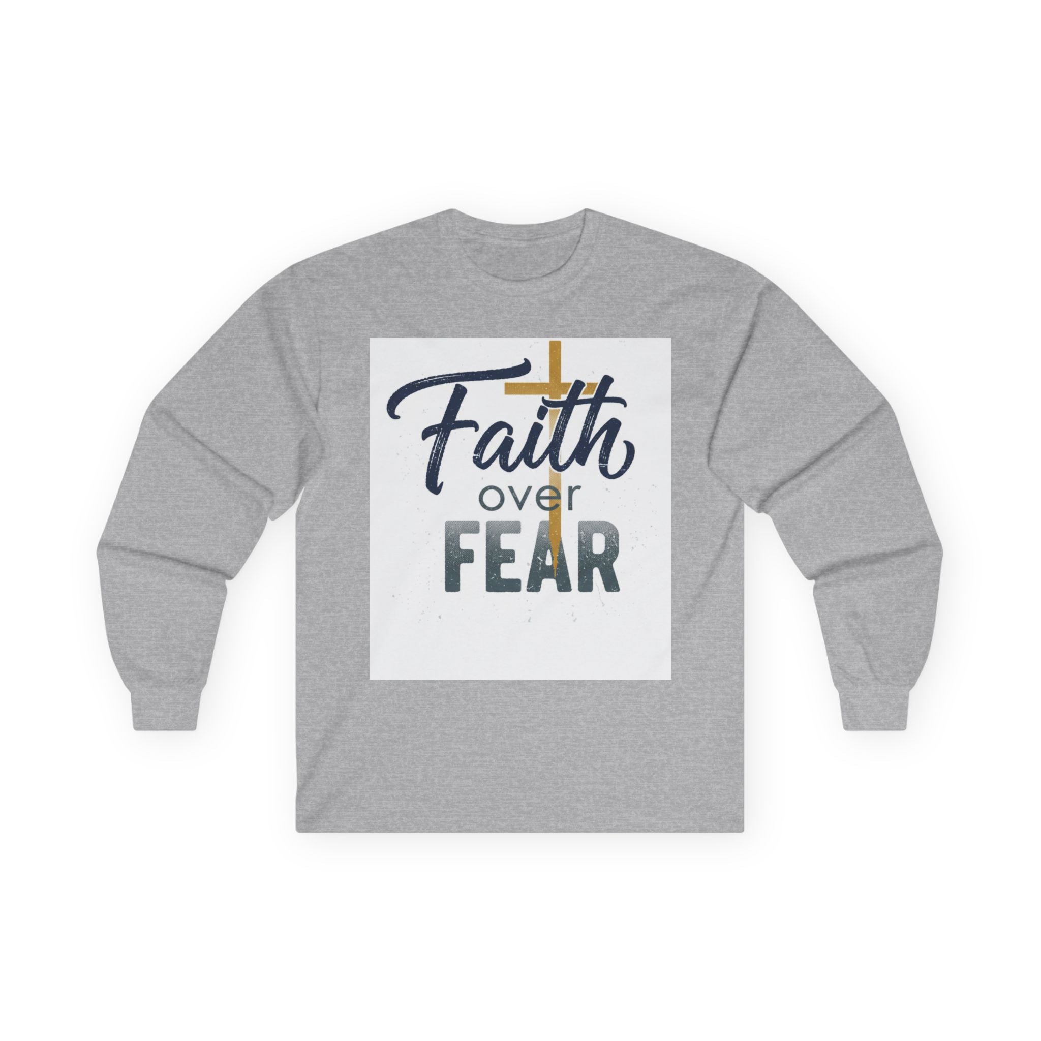 Faith Over Fear Long Sleeve Tee