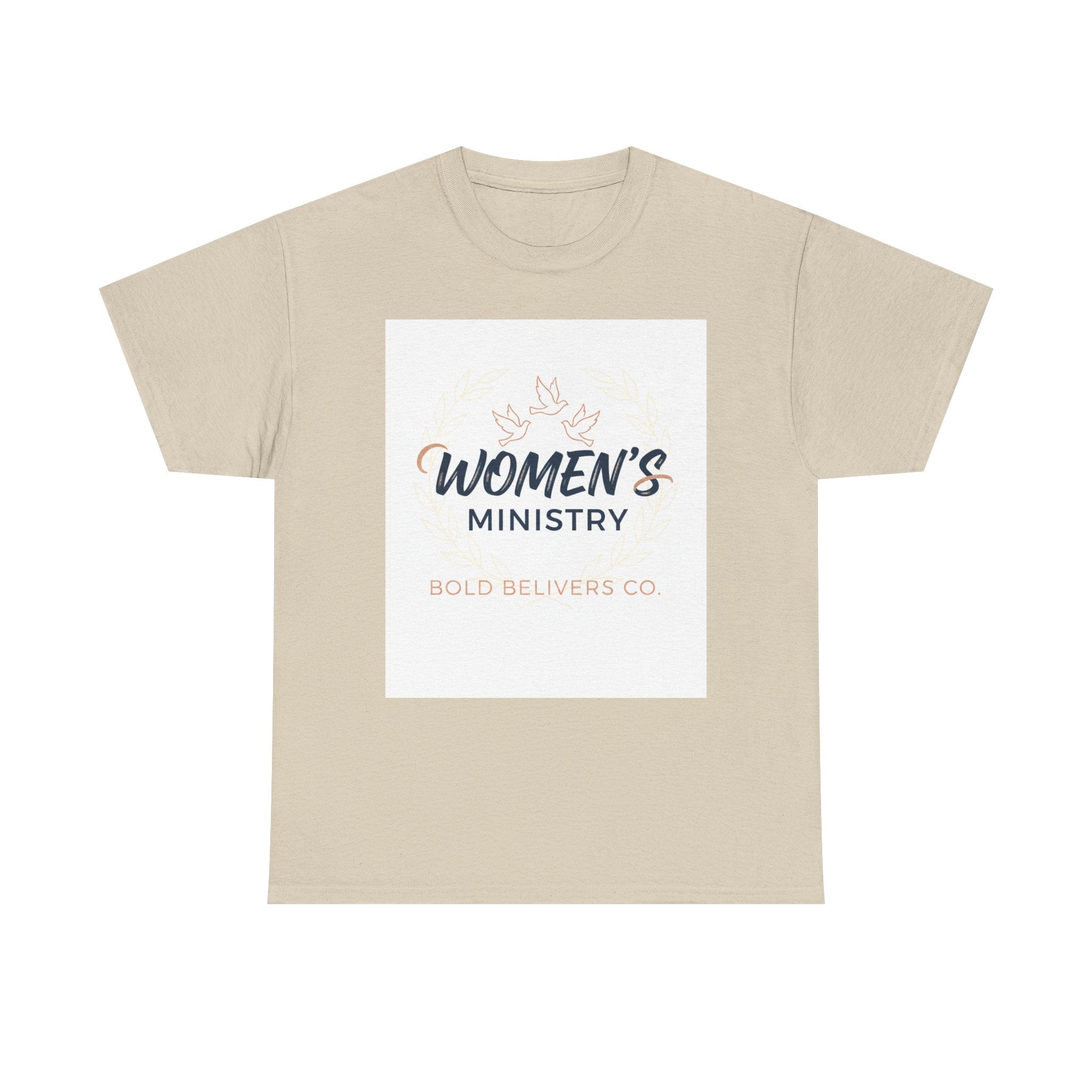 Faith Cross T‑Shirt — Dove & Radiant Cross Christian Tee for Easter & Church